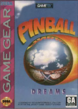 Jeux SEGA Game Gear - Pinball Dreams