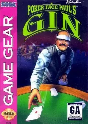 Jeux SEGA Game Gear - Poker Face Paul\'s Gin