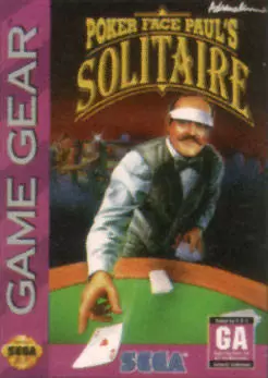 SEGA Game Gear Games - Poker Face Paul\'s Solitaire
