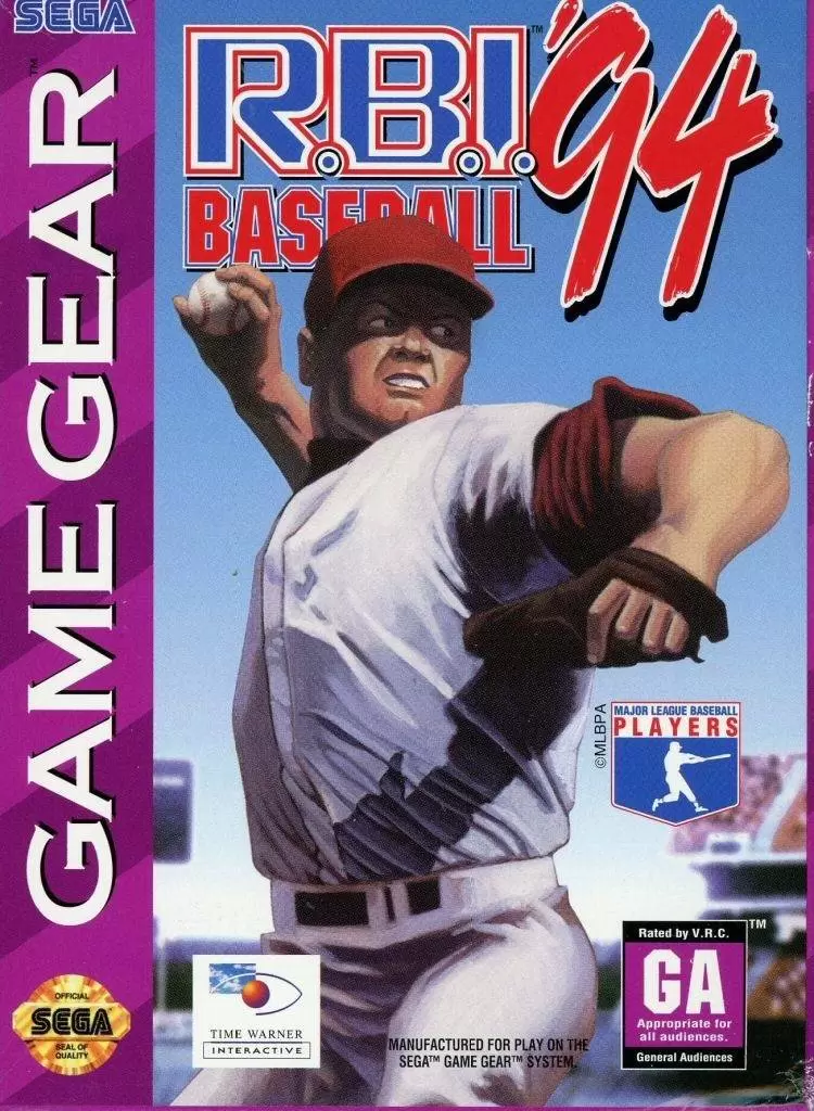 US - American Gamegear games - R.B.I. Baseball \'94