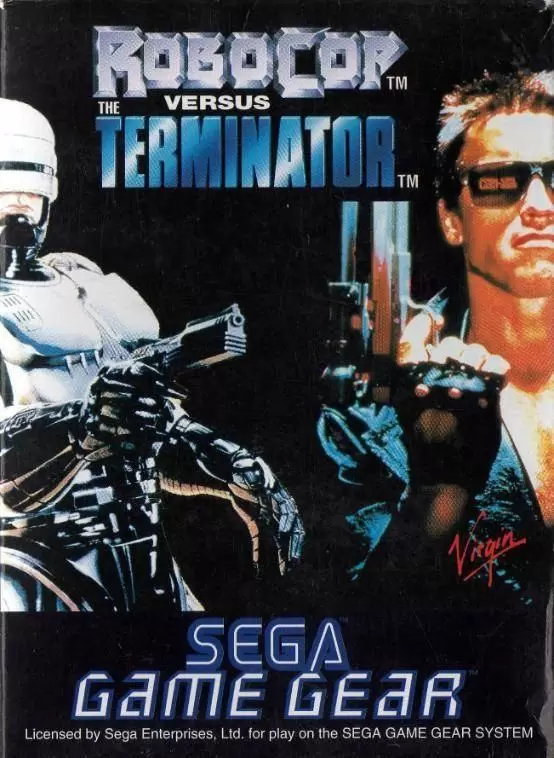 SEGA Game Gear Games - Robocop versus The Terminator