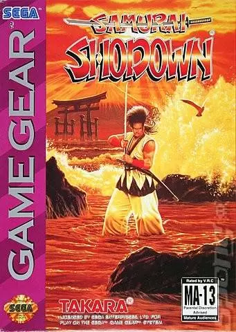 SEGA Game Gear Games - Samurai Shodown