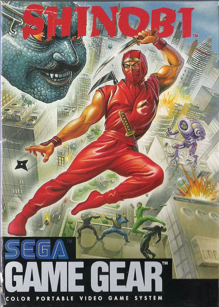 Jeux SEGA Game Gear - Shinobi