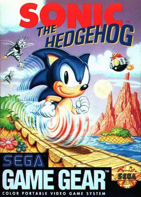 SEGA Game Gear Games - Sonic the Hedgehog