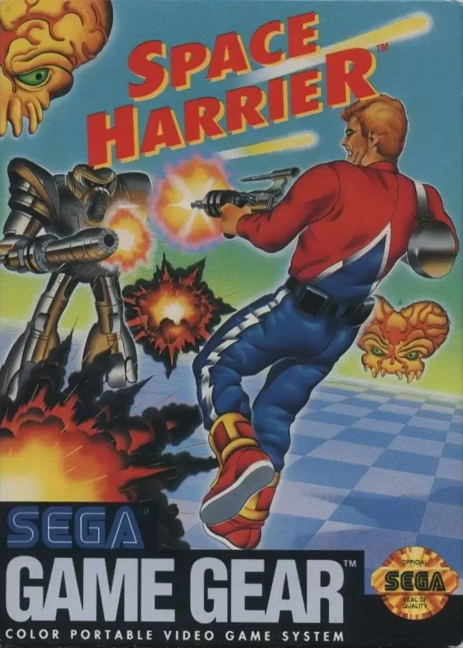 SEGA Game Gear Games - Space Harrier