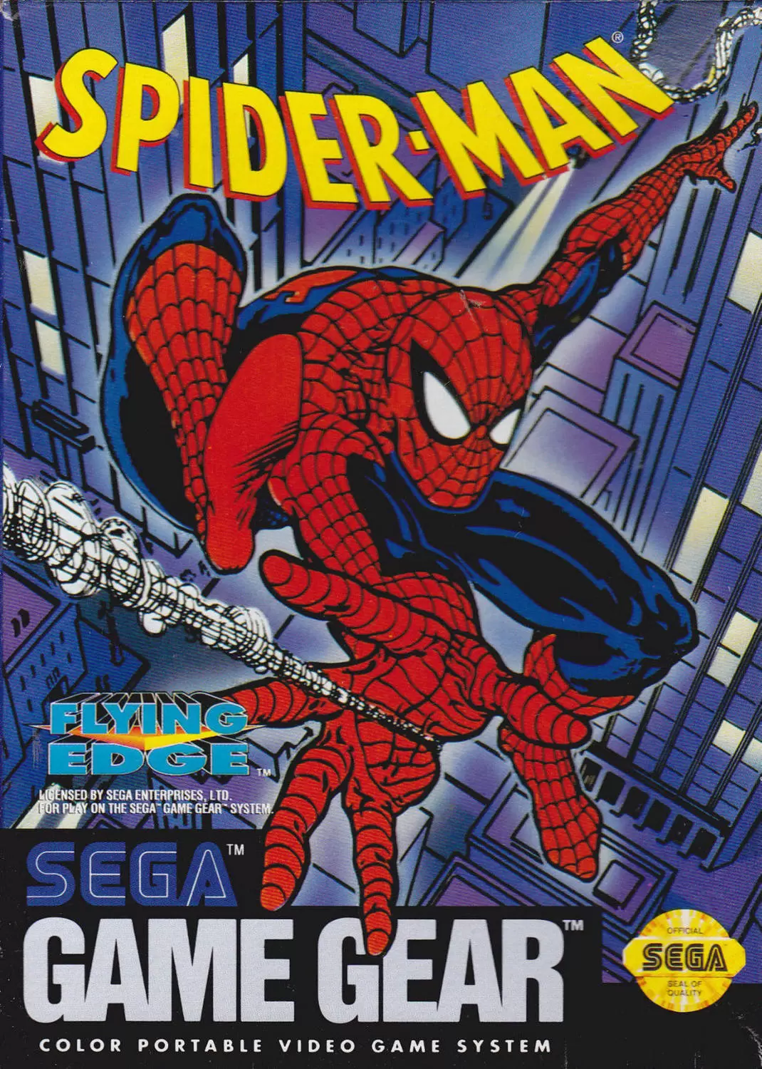 SEGA Game Gear Games - Spider-Man
