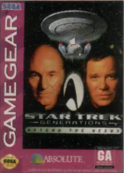 Jeux SEGA Game Gear - Star Trek: Generations: Beyond the Nexus