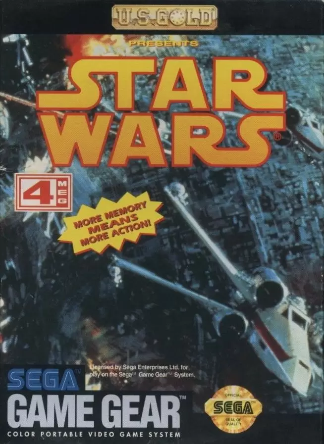 SEGA Game Gear Games - Star Wars