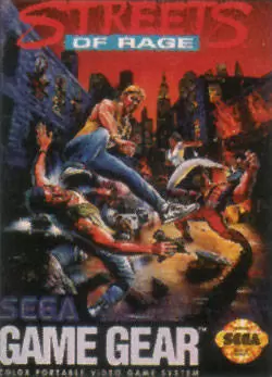 Jeux SEGA Game Gear - Streets of Rage