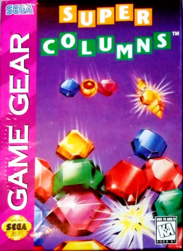 Jeux SEGA Game Gear - Super Columns