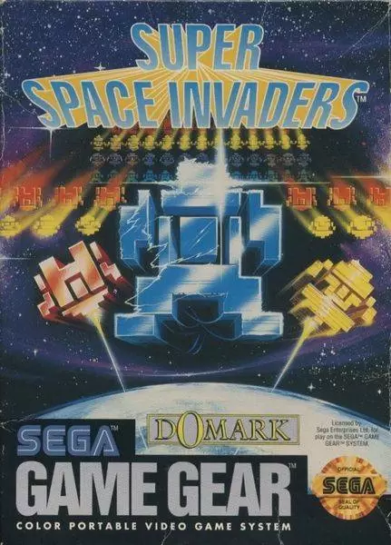 SEGA Game Gear Games - Super Space Invaders