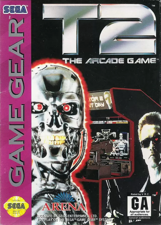Jeux SEGA Game Gear - T2: The Arcade Game