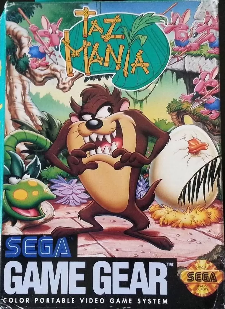 SEGA Game Gear Games - Taz-Mania