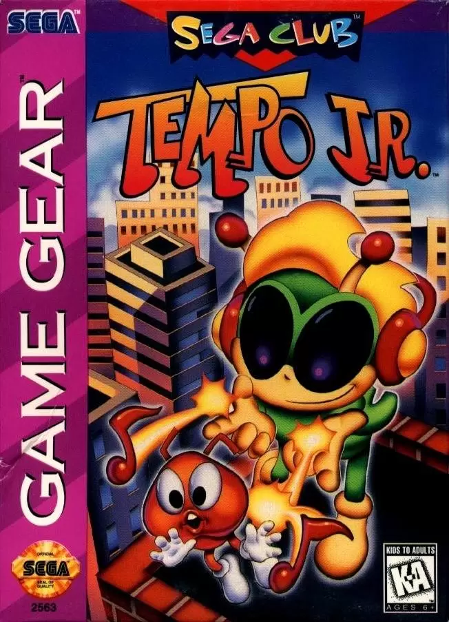 Jeux SEGA Game Gear - Tempo Jr.