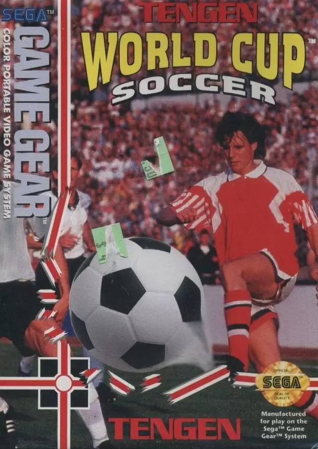 Jeux SEGA Game Gear - Tengen World Cup Soccer
