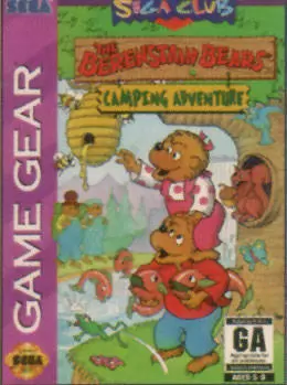 Jeux SEGA Game Gear - The Berenstain Bears: Camping Adventure