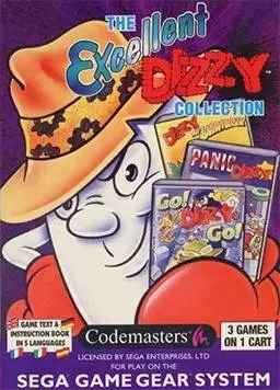 SEGA Game Gear Games - The Excellent Dizzy Collection