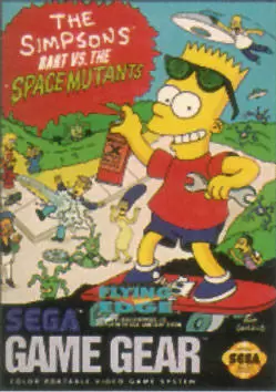 SEGA Game Gear Games - The Simpsons: Bart vs. the Space Mutants