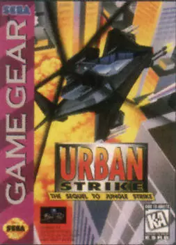 SEGA Game Gear Games - Urban Strike