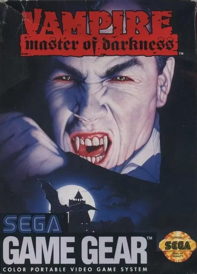 SEGA Game Gear Games - Vampire: Master of Darkness