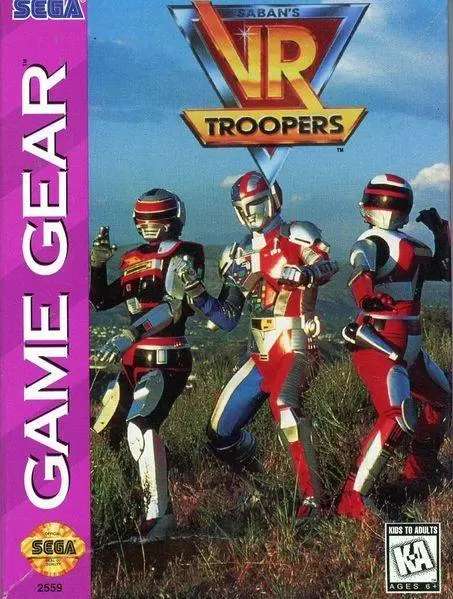SEGA Game Gear Games - VR Troopers