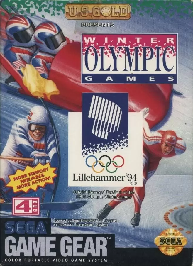 Jeux SEGA Game Gear - Winter Olympics Lillehammer \'94