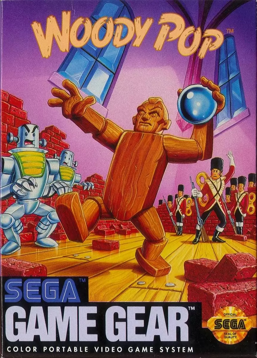 SEGA Game Gear Games - Woody Pop