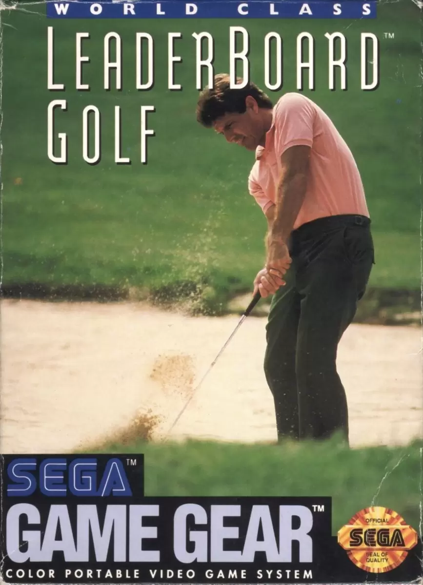 Jeux SEGA Game Gear - World Class Leaderboard Golf