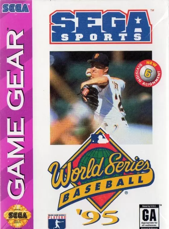 SEGA Game Gear Games - World Series Baseball \'95