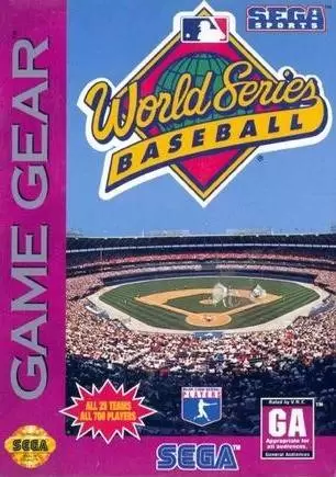 US - American Gamegear games - World Series Baseball