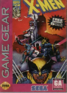 SEGA Game Gear Games - XMen