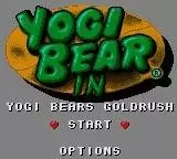 Jeux SEGA Game Gear - Yogi Bear in Yogi Bear\'s Goldrush
