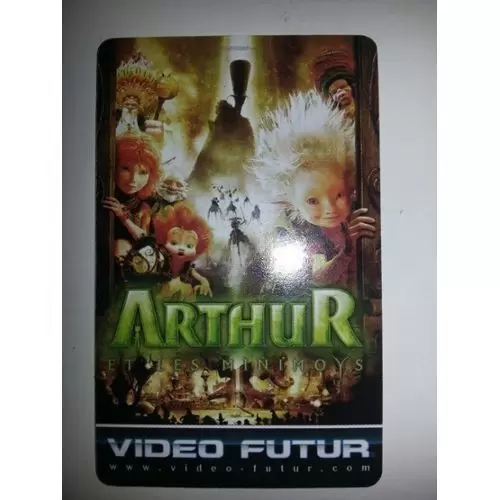 Cartes Vidéo Futur - Arthur et les minimoys