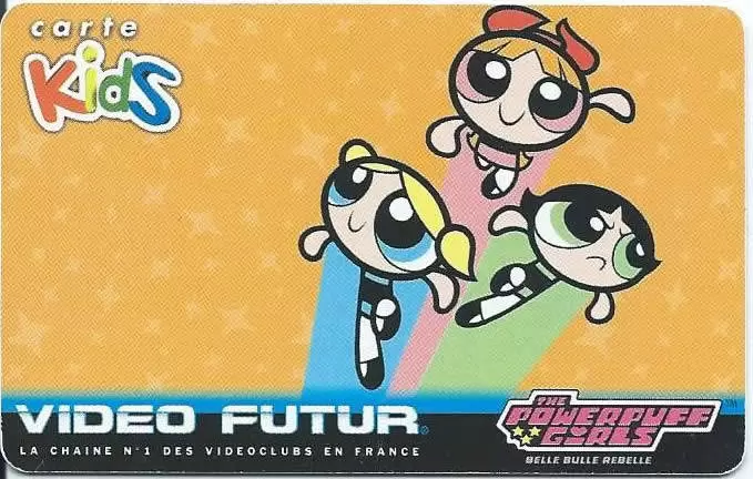 Cartes Vidéo Futur - Carte Kids Powerpuff girls