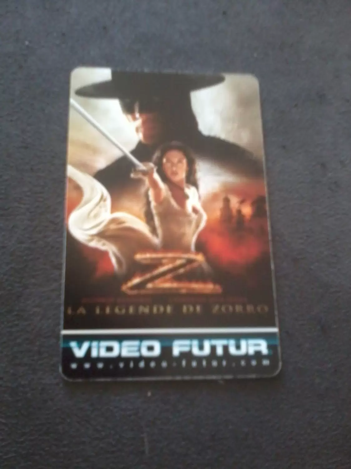 Cartes Vidéo Futur - La légende de Zorro