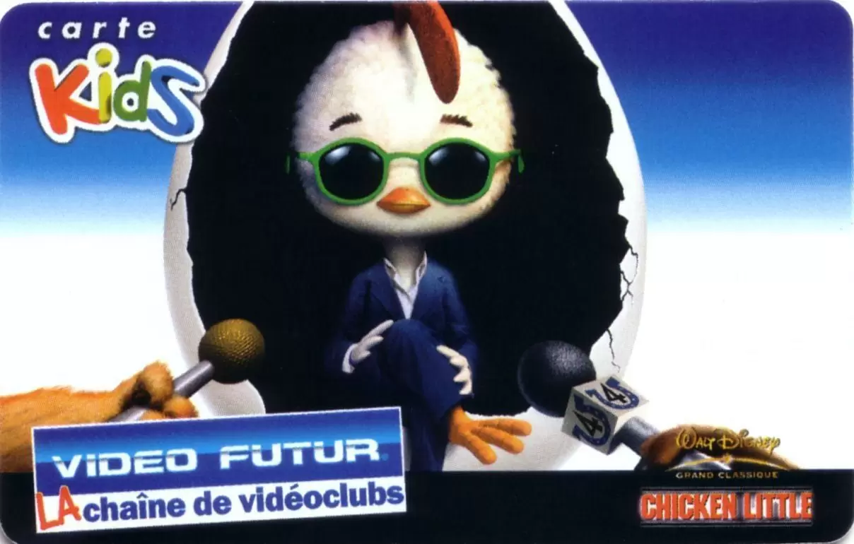 Cartes Vidéo Futur - Chicken Little