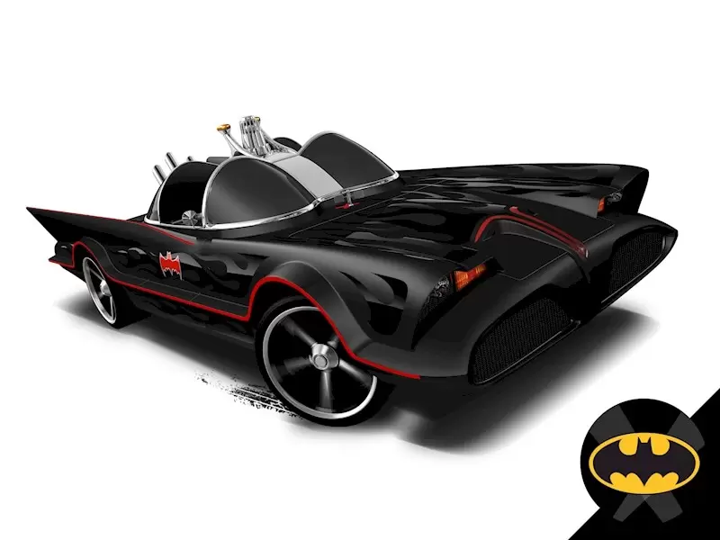 Mainline Hot Wheels - TV Series Batmobile