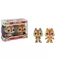 Chip and Dale Flocked 2 Pack