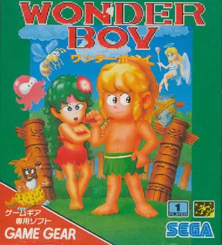 SEGA Game Gear Games - Wonder Boy