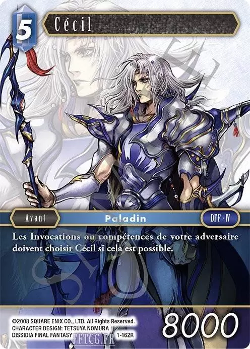 Cartes Final Fantasy : Opus 1 - Cécil