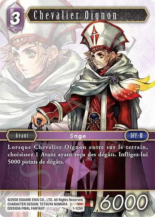 Cartes Final Fantasy : Opus 1 - Chevalier Oignon
