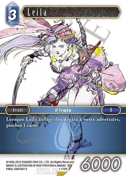 Cartes Final Fantasy : Opus 1 - Leila