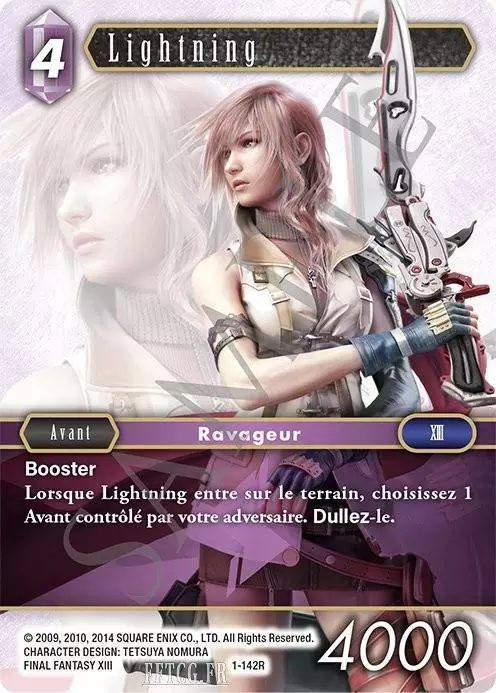 Cartes Final Fantasy : Opus 1 - Lightning