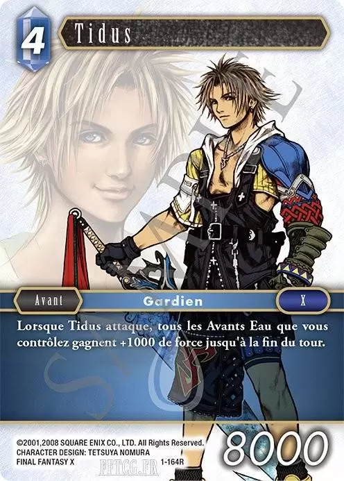 Cartes Final Fantasy : Opus 1 - Tidus