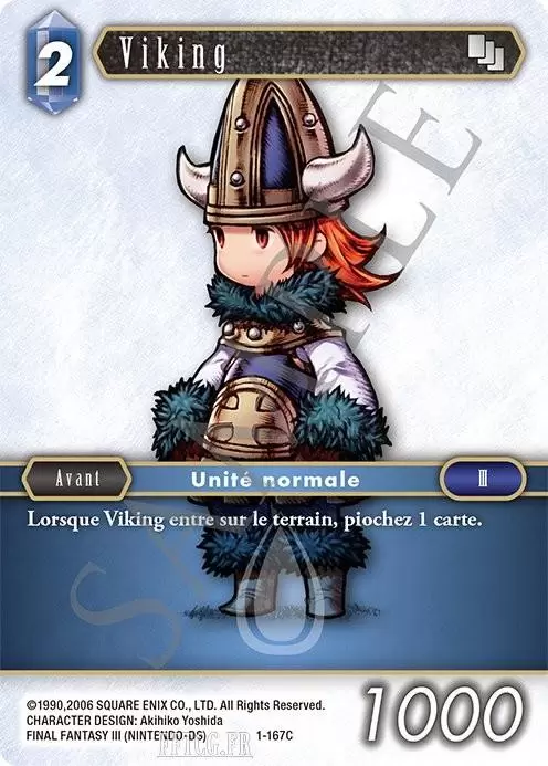 Cartes Final Fantasy : Opus 1 - Viking