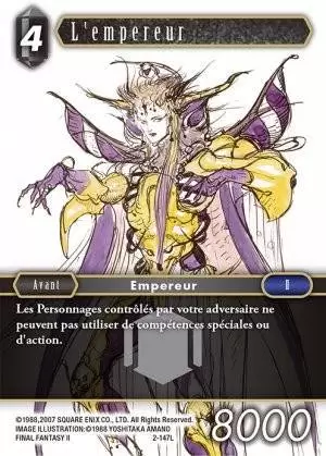 Cartes Final Fantasy : Opus 2 - L\'empereur
