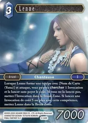 Cartes Final Fantasy : Opus 2 - Lenne