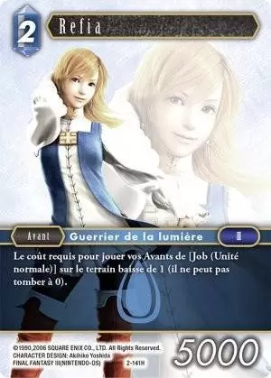 Cartes Final Fantasy : Opus 2 - Refia