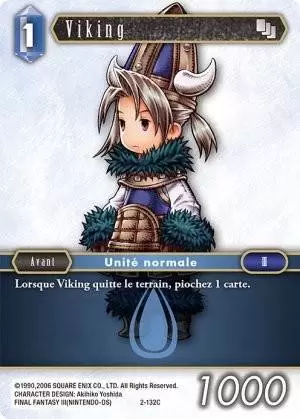 Cartes Final Fantasy : Opus 2 - Viking