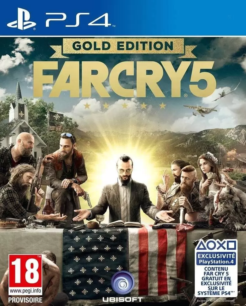Jeux PS4 - Far Cry 5 - Gold Edition